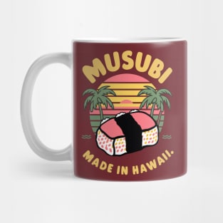 Japanase Hawaiian Spam Musubi Retro 90s Kawaii Hawaii Mug